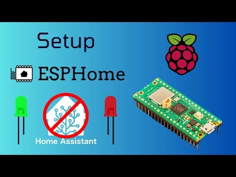 How to Setup ESPHome on Raspberry Pi Pico W Without Home Assistant | Control LED