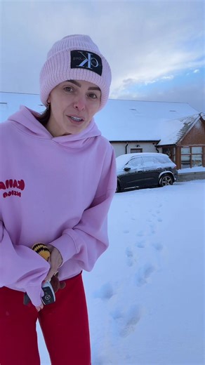 Driving a New Mercedes in Snowy Conditions