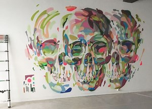 13K views · 207 reactions | // S K L 1 8 _ M A P P I N G // -MAPPING by MATTI Degueldere -MURAL by LOCATELLI Steve at ARTIFEX GALLERY ANTWERP every day from 17:00 > 22:00 // FEBRUARY 2018 info > www.artifexgallery.be | Locatelli Steve | Facebook