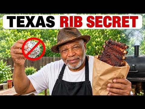 NEVER Wrap Your Ribs in Foil Again — Try This Old Texas Pitmaster Trick Instead