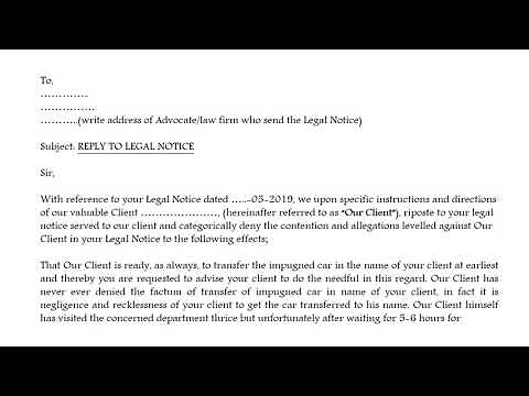 How to write Reply to Legal Notice#sample legal drafts#legal drafting solutions for lawyers