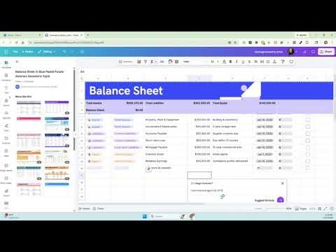 Canva Sheets Formulas Explained | Automate Calculations in Canva Sheets