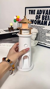 Lunar projection lamp remote control Bluetooth speaker lighthouse