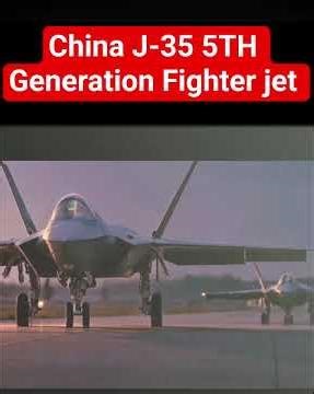 China J-35 5th Generation Fighter jet