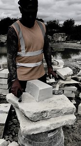 No machines. No shortcuts. Just hands-on graft and a bit of patience. #StoneDressing #TraditionalCraft #HammerAndChisel #BuiltByHand #CraftsmanshipMatters #Stonework #UKTrades #SiteLife #ManualSkills #TradeCraft #SlowWorkFastMind | The Stone Smith