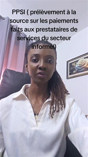 PPSI prélèvement à la source sur paiements prestataires informels