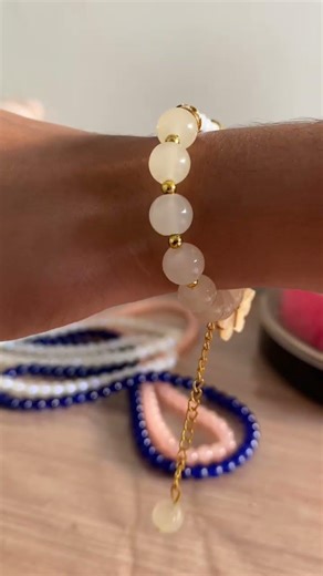 Brecelet making ✨🌼#diy #diy #handmade #subscribe •