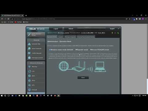 how to configure asus router as a repeater , use asus router for a repeater mode .
