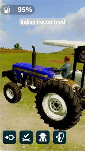 Indian Tractor mod link in comment | 😱🤯 | #game #fs22 #fs25 #fs23 #fs23mod #ytshort #short #viral