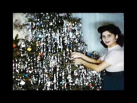1950's Family Christmas Vintage 8mm Home Movie Footage