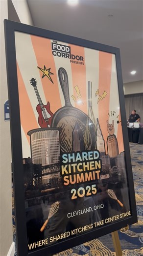 Road Trip to Cleveland, Ohio for the @thefoodcorridor Shared Kitchen Summit! 🎸🧑‍🍳 Two of our team members attended the Shared Kitchen Summit to learn more about how our kitchen can best support our food entrepreneurs. Pre-Summit: Makers Market with local vendors that create their products in shared kitchens throughout Ohio Day 1: Sessions with Industry insights, lunch and networking with regional shared kitchen operators at Southern Tier Brewing (👋 @clarencecreativekitchen & @hvopenkitchen )