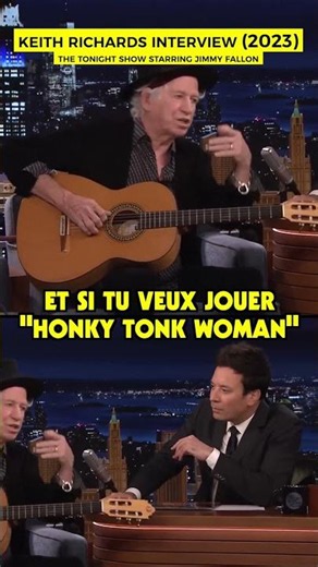 Keith Richards explains how to play "Honky Tonk Woman"