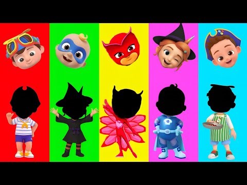 Wrong eyes👀 challenge DAME TU COSITA Pj Masks Funny Puzzle Wrong Heads
