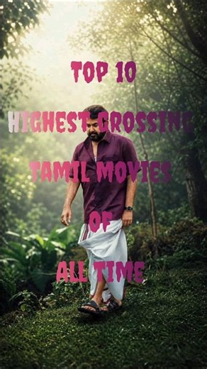 🔥 TOP 10 HIGHEST GROSSING TAMIL MOVIES OF ALL TIME 💰🎬 | Kollywood Box Office Kings! #top10movies