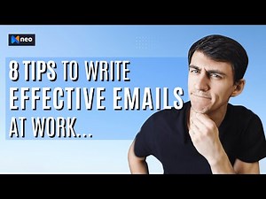 Write better emails at work (2025) | 8 tips to write a professional email