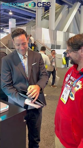 GEEKOM @ CES 2026: Meet the GeekBook X14 Pro — the new "soulmate" that’s breaking marriages? 🤣
