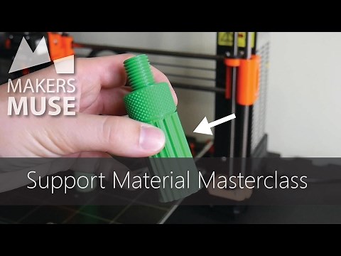 Advanced Support Generation Tips for Simplify3D - 3D Printing Masterclass