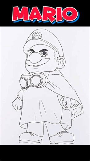This Mario Looks TOO EPIC to Draw! 🔥🍄