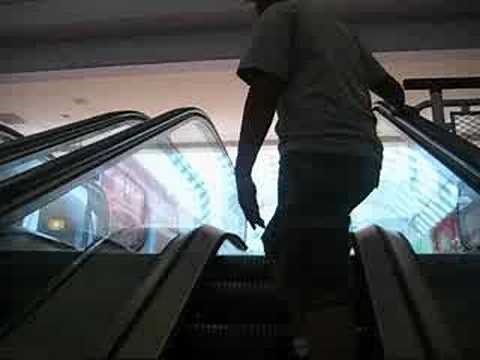 How to Go Up and Down an Escalator