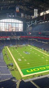 18K views · 370 reactions | The view from the rafters of Lucas Oil Stadium  | The Penn State Bank Button Society | Facebook