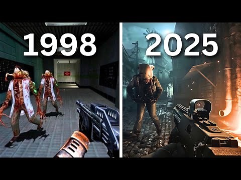 Half Life Game Evolution [1998-2025]