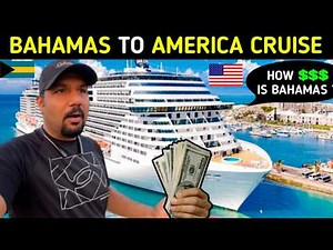 BAHAMAS to AMERICA CRUISE 🇧🇸 🇺🇸 || INDIAN IN BAHAMAS