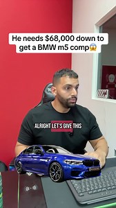 6.8K views · 711 reactions | This bmw m5 comp deal needed a lot of money down! #cars #cardealer #bmw #bmwm5 #m5competition #credit #carfinance #cardealershiplife #badcredit #carsales | Ride With Yusuf | Facebook