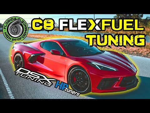 C8 Corvette FLEX FUEL Tuning is FINALLY here using HP Tuners