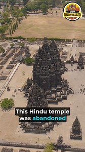 583K views · 14K reactions | This Hindu temple was abandoned after a volcanic eruption! #hindu #hindutemple #hinduism #prambanan | India Unravelled | Facebook