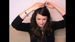 HAIR How to do a French pleat  twist.