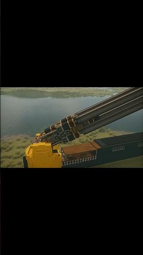 Create mod: Interactive Quad Cannon Carriage #minecraft #clockwork #create #interactive