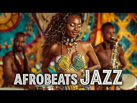 AFROBEATS JAZZ MIX ☕ RELAXING Afro Jazz & Saxophone Coffee Vibes!