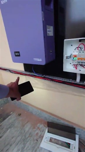 solar panels install project for electrical DC panel install #solarrepair #electrical #electrician