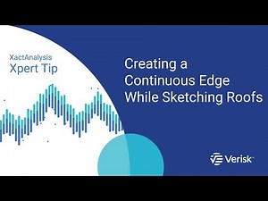Xactimate Xpert Tip: Creating a Continuous Edge While Sketching Roofs
