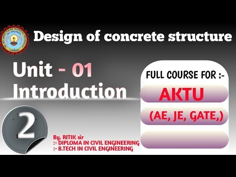 Design of concrete structure (Lecture -02)