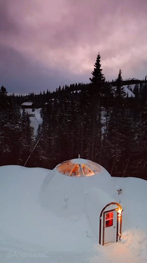 Andreane Chamberland on Instagram: "Igloo @go_imago ✨"