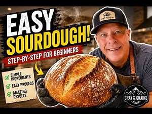 Your First Sourdough Loaf Made Easy | Complete Step-by-Step Guide