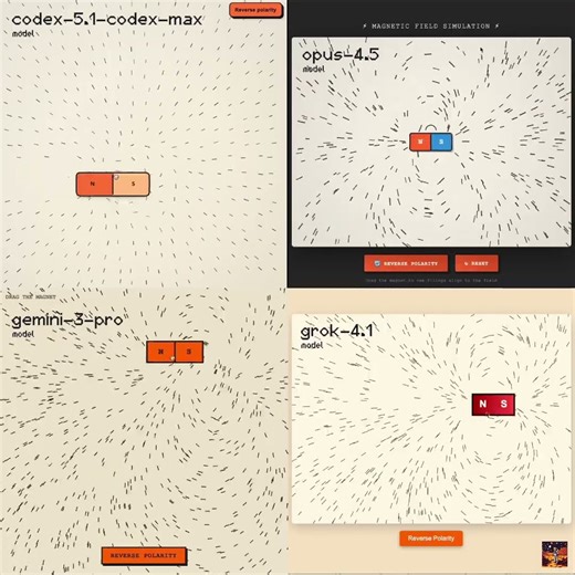 Prompt Battle: Playful magnet simulation
