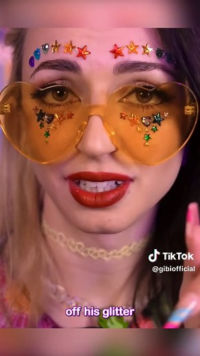 Your supportive cousin Kira took you to your first pride!! 🏳️‍🌈 I dunno how these face gems stayed so perfectly in place in the heat tbh #asmr #sleep #foryou #fyp #lgbt #pride #pridemonth🏳️‍🌈