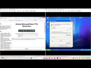 Microsoft Sam in Tetyys vs in Crispy sounding Windows XP