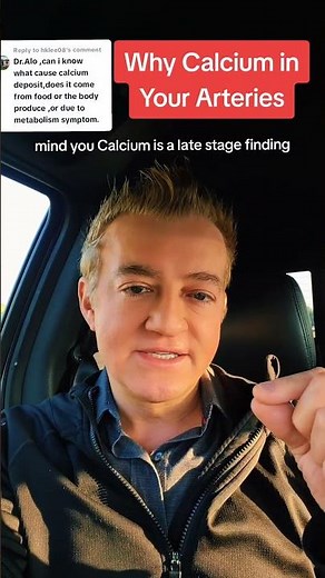 Why Calcium in Your Arteries? How does calcium get in your arteries? #ascvd #calcium #heartdisease