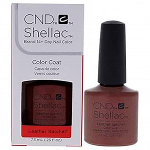 CND Shellac Gel Nail Polish, Long-lasting NailPaint Color with Curve-hugging Brush, Nude/Brown/Tan Polish, 0.25 fl oz