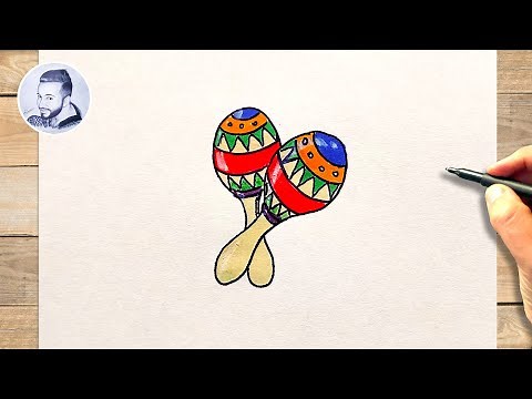 Comment dessiner des maracas
