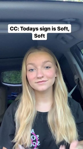 Soft in ASL (Same sign for “wet” but with different facial expressions) #americansignlanguage #signlanguage #signoftheday #signs #soft