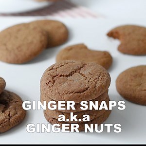 ✅ Full recipe > https://culinaryginger.com/ginger-snaps-a-k-a-ginger-nuts/ A crispy cookie that make a ‘snap’ when you take a bite. These Ginger Snaps (Ginger Nuts) have the perfect amount of spice to allow the ginger flavor to shine. #gingernuts #gingersnaps #gingercookie #cookies | Culinary Ginger - Authentic Recipes, Honest Ingredients