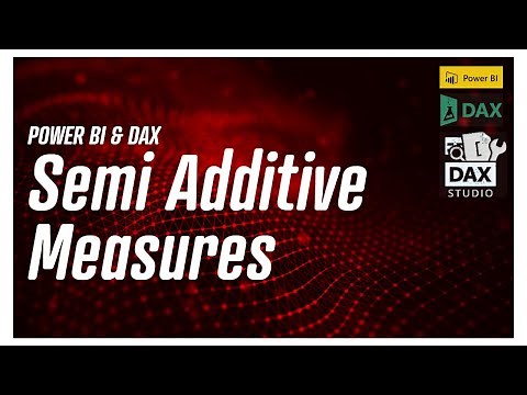 Power BI - Semi Additive Measures in DAX