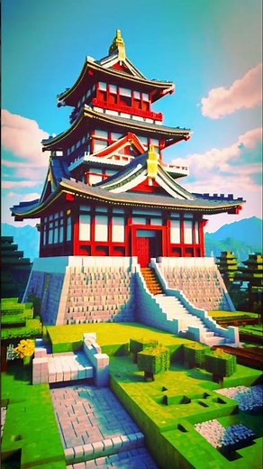 “🏯 Ultimate Minecraft Japanese Castle Build Guide - Boost Your Skills & World Aesthetics!”