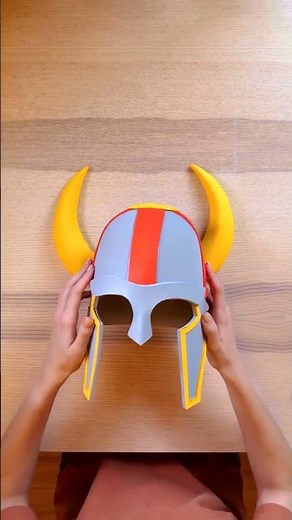 Crafting a DIY Viking Helmet for My Son ⚔️