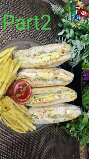 Chicken Club Sandwich with Boiled Eggs | Bakery Style Easy Lunch Box Recipe 🥪🥚