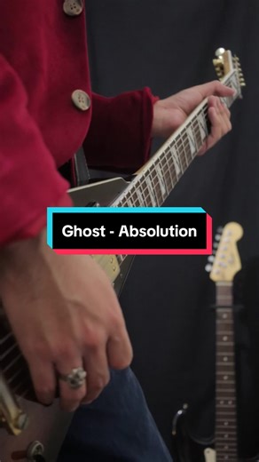 Ghost - Absolution #ghost #ghostband #papaemeritus #tobiasforge #papaemeritusiii #papaemeritusiv #thenamelessghouls #guitar #musically